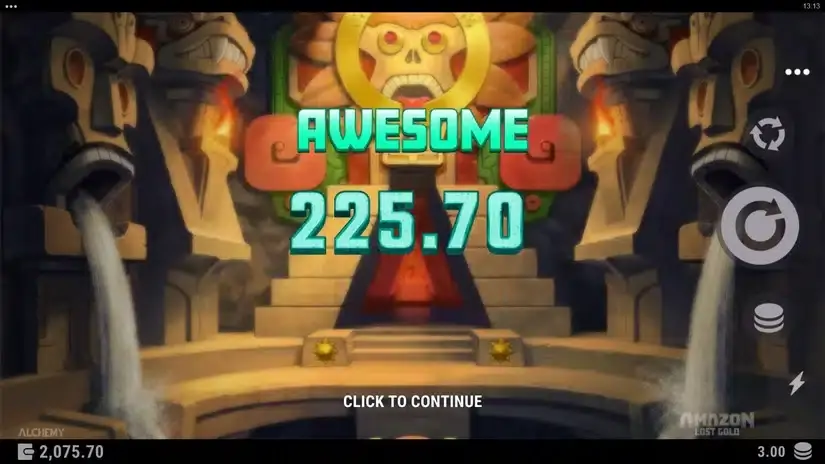 Amazon Lost Gold slot screenshot 7