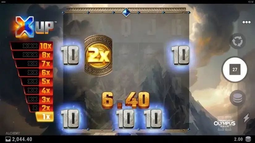 Chronicles of Olympus II – Zeus slot screenshot 4