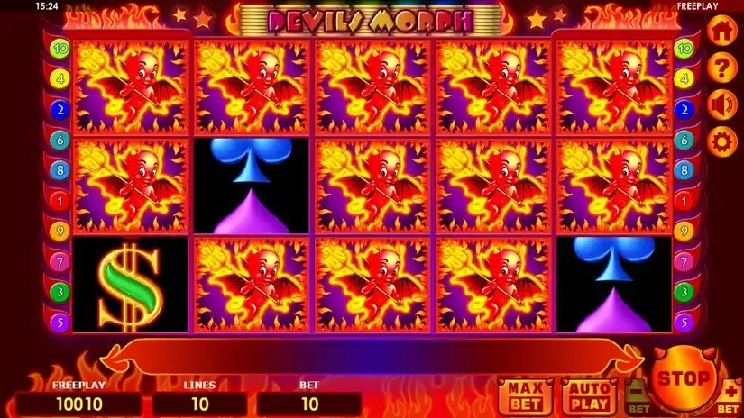 Lucky Little Devil slot screenshot 3