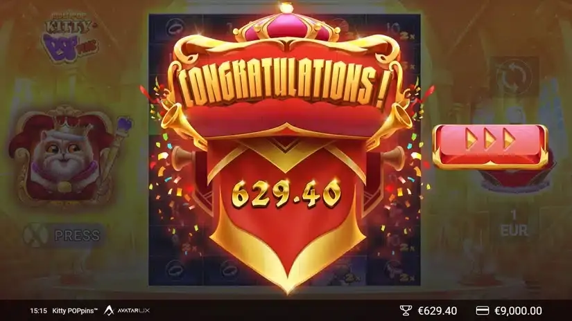Kitty POPpins slot screenshot 5