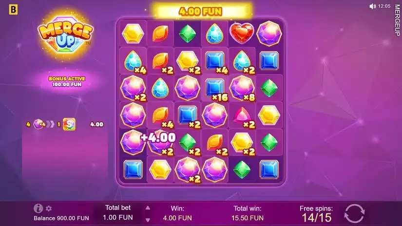 Merge Up slot screenshot 5