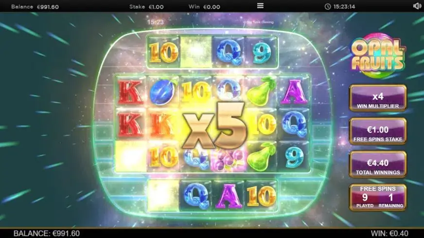Opal Fruits slot screenshot 6