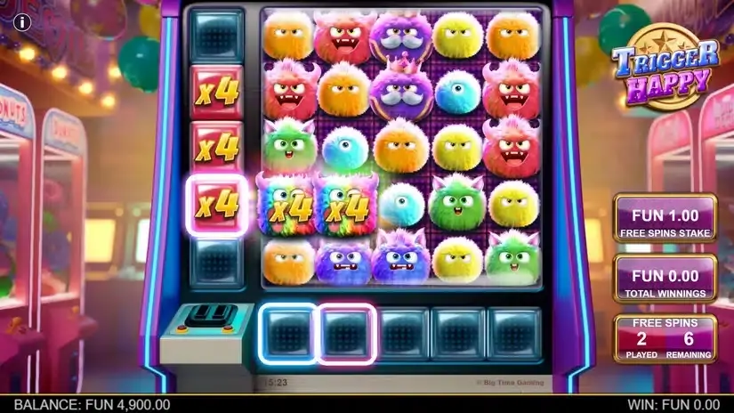 Trigger Happy slot screenshot 3