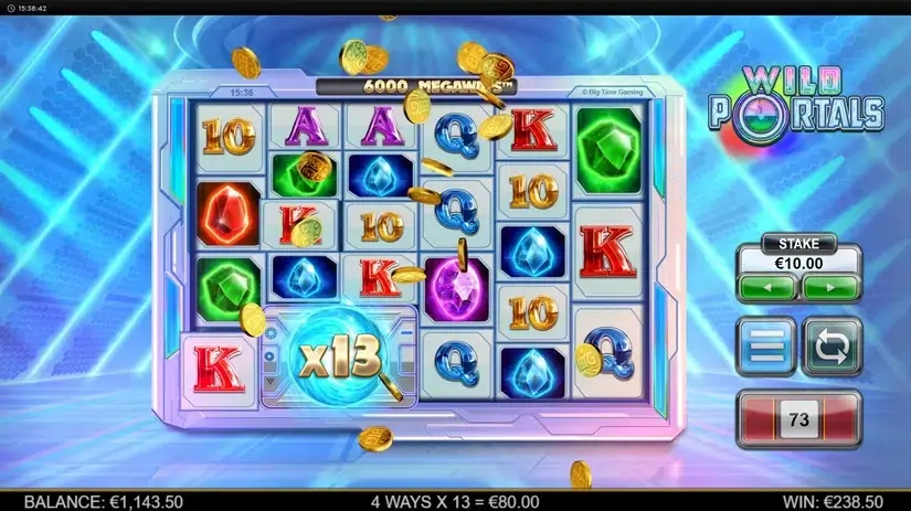 Wild Portals Megaways slot screenshot 5
