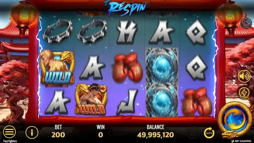 Fury Fighters slot screenshot 4