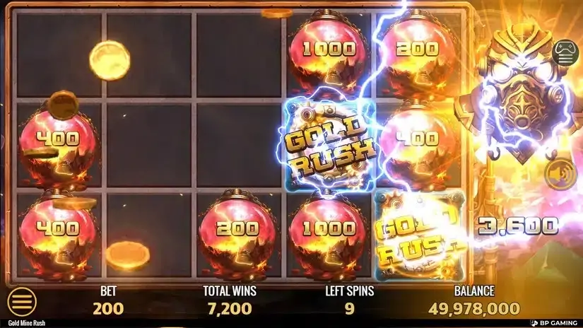 Gold Mine Rush slot screenshot 5