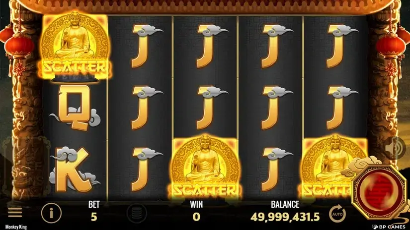 Monkey King slot screenshot 2