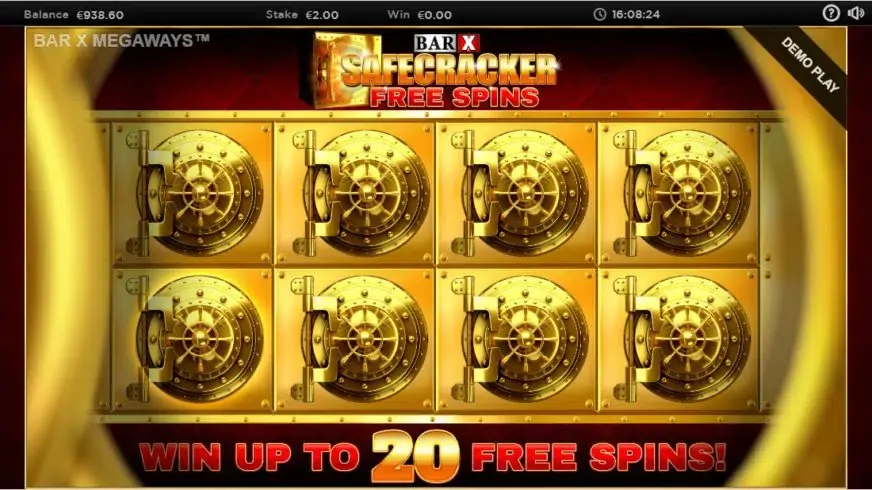 Bar-X Safecracker Megaways slot screenshot 3