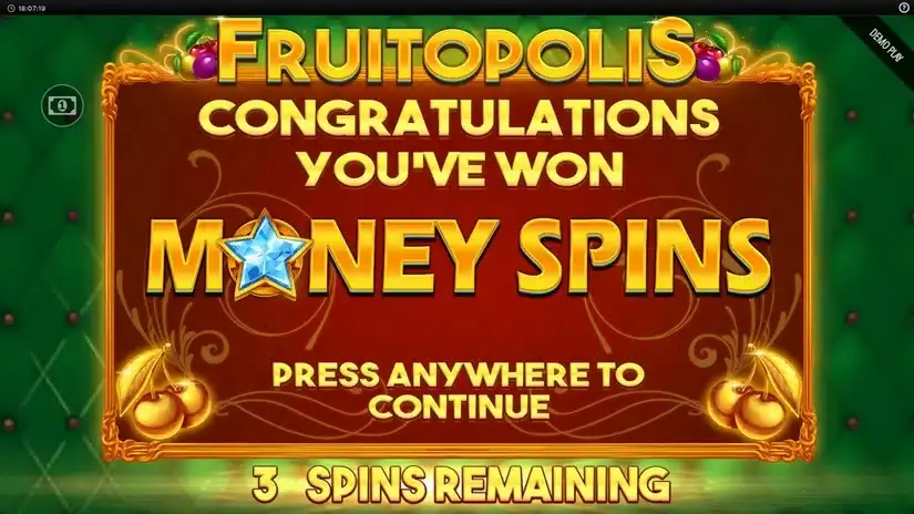 Fruitopolis: Fortune Play slot screenshot 3