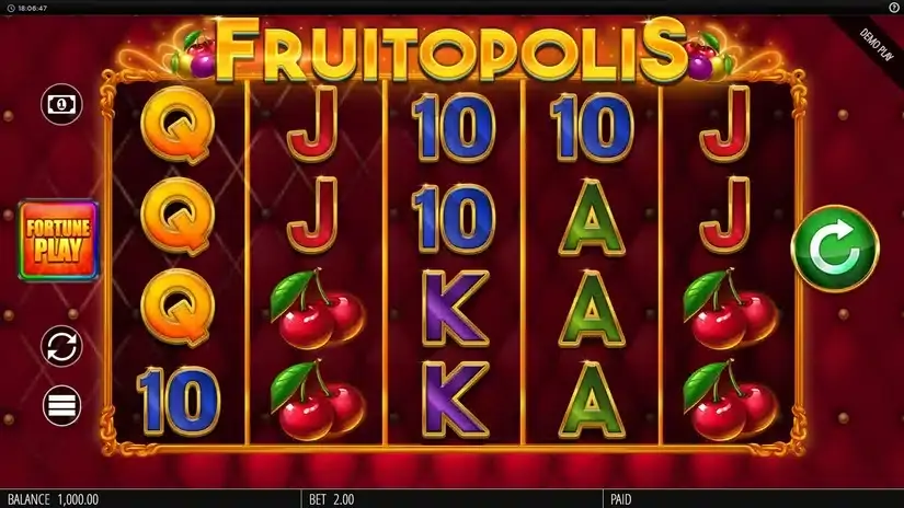 Fruitopolis: Fortune Play slot screenshot 1