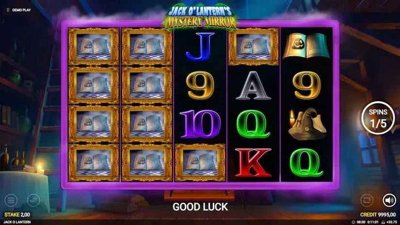 Jack o’Lantern’s Mystery Mirrors slot screenshot 5