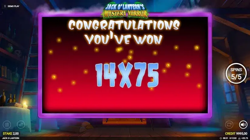 Jack o’Lantern’s Mystery Mirrors slot screenshot 7