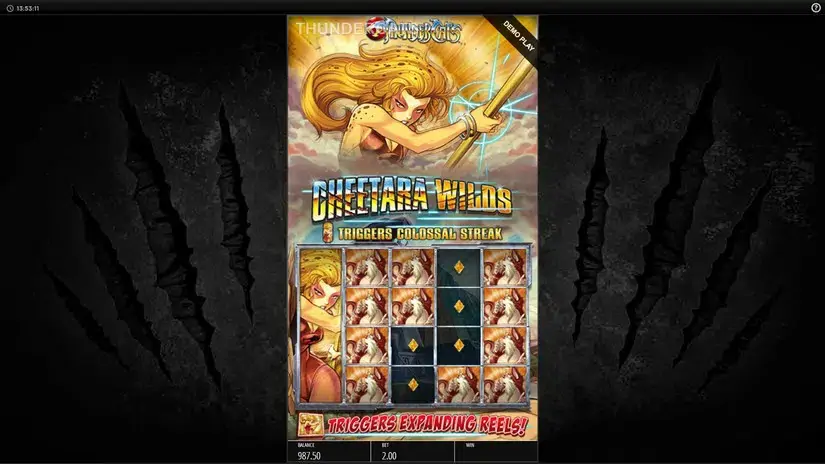ThunderCats slot screenshot 2