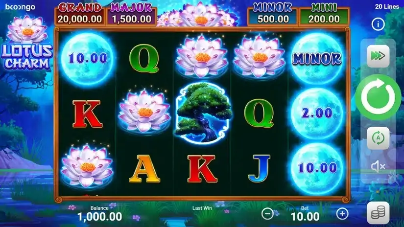 Lotus Charm slot screenshot 1