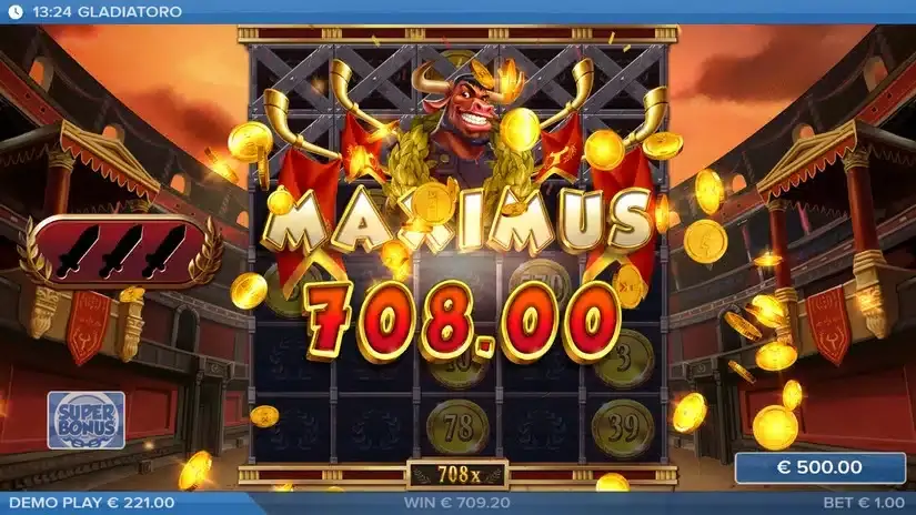 Gladiatoro slot screenshot 8
