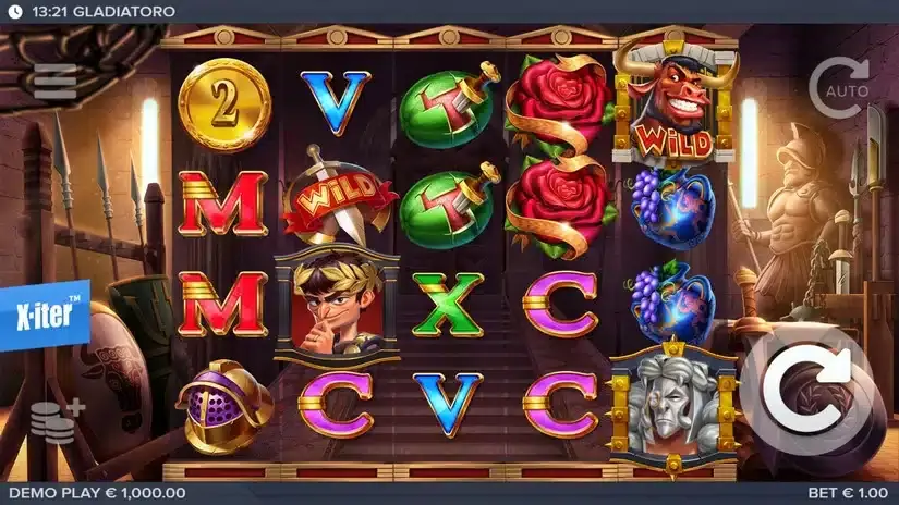 Gladiatoro slot screenshot 1