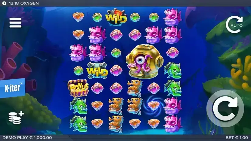 Oxygen slot screenshot 1