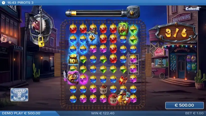 Pirots 3 slot screenshot 6