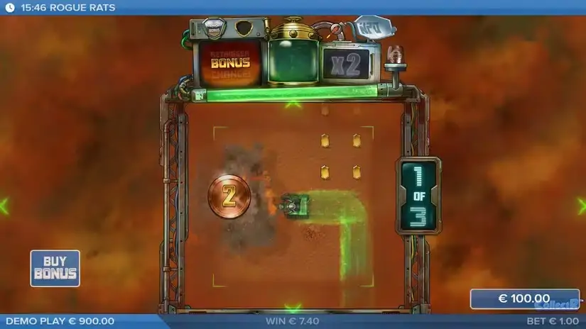 Rogue Rats of Nitropolis slot screenshot 6