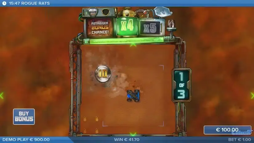 Rogue Rats of Nitropolis slot screenshot 7