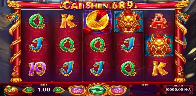 Cai Shen 689 slot screenshot 1