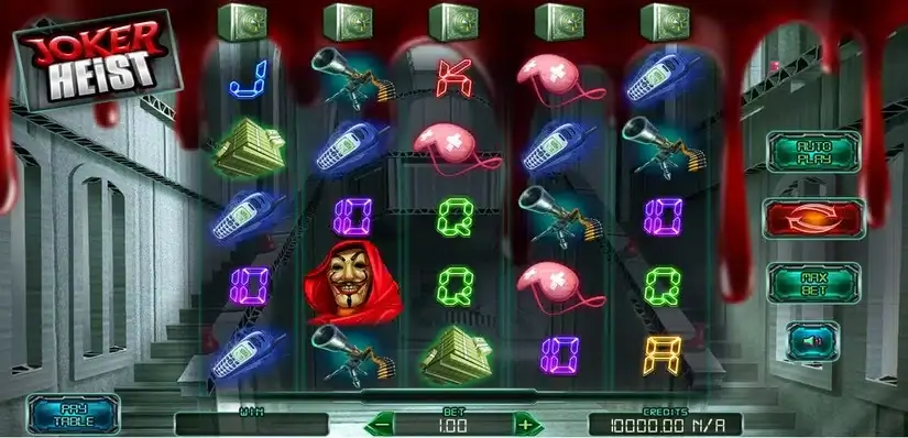 Joker Heist slot screenshot 1
