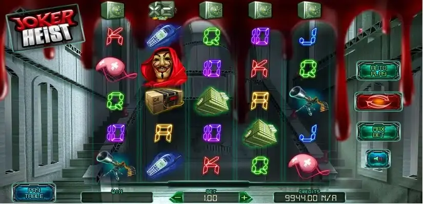 Joker Heist slot screenshot 4