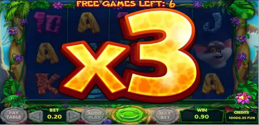 Jungle Beats slot screenshot 4
