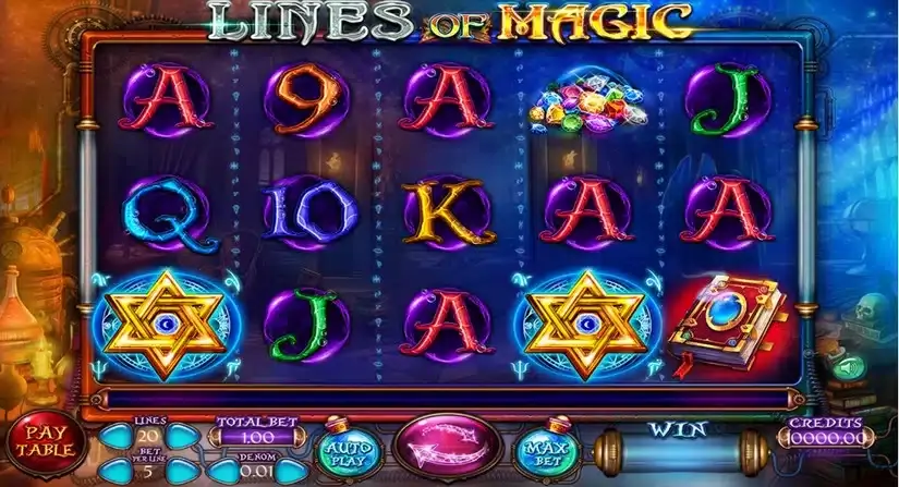 Lines of Magic slot screenshot 1