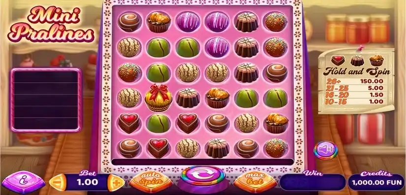 Mini Pralines slot screenshot 1