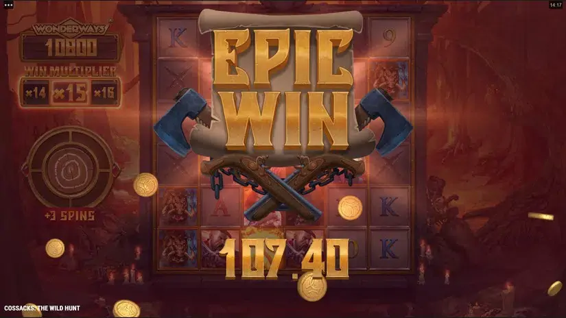 Cossacks the Wild Hunt slot screenshot 7