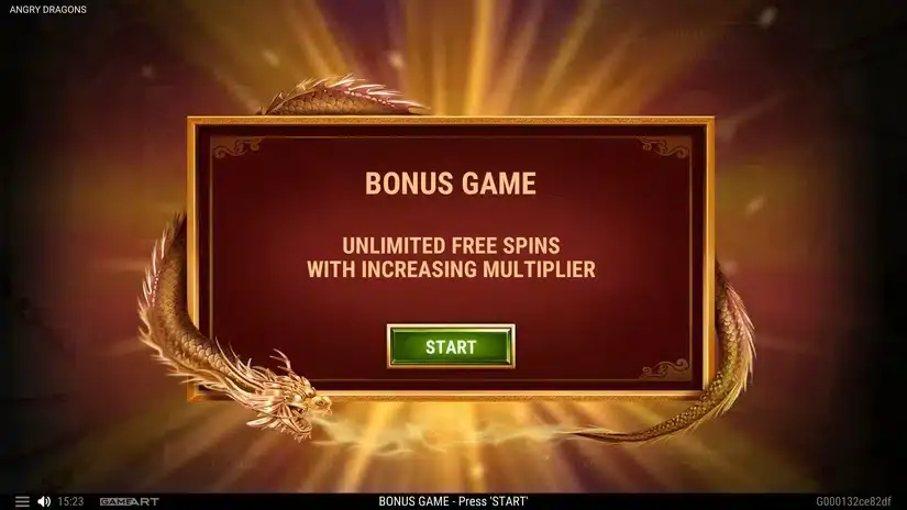 Angry Dragons slot screenshot 4