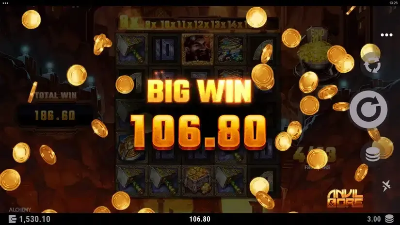 Anvil & Ore slot screenshot 5
