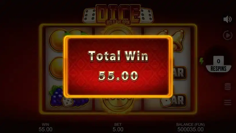 Dice: Hold The Spin slot screenshot 7