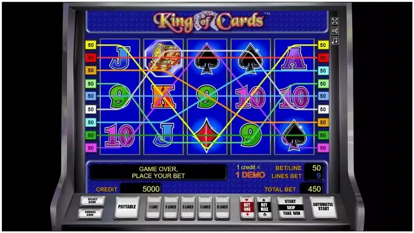 King of Cards slot screenshot 1
