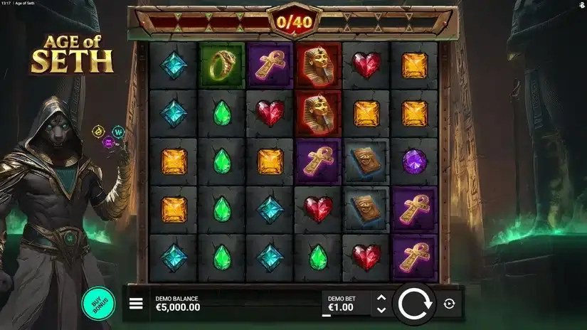 Age Of Seth slot screenshot 1
