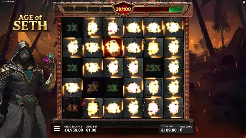 Age Of Seth slot screenshot 4