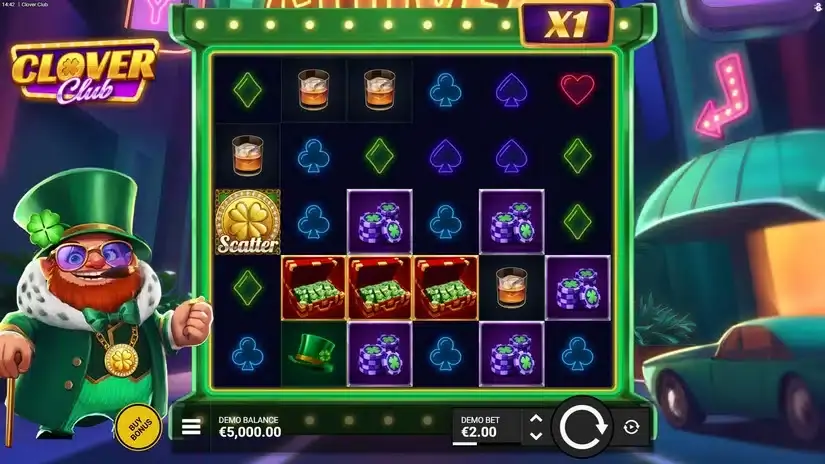 Clover Club slot screenshot 1