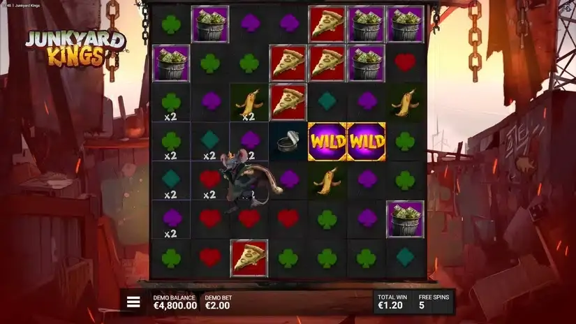 Junkyard Kings slot screenshot 4