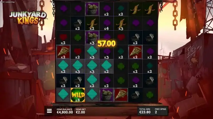 Junkyard Kings slot screenshot 5