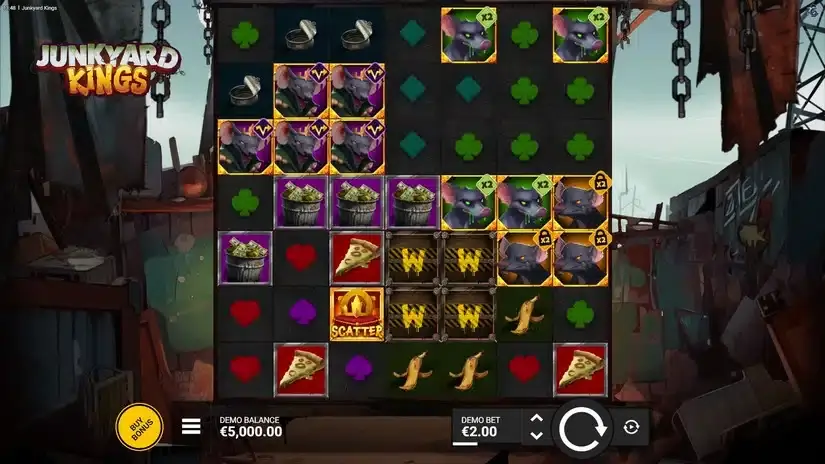 Junkyard Kings slot screenshot 1