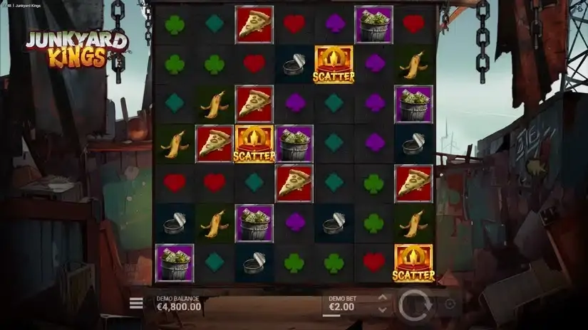 Junkyard Kings slot screenshot 2