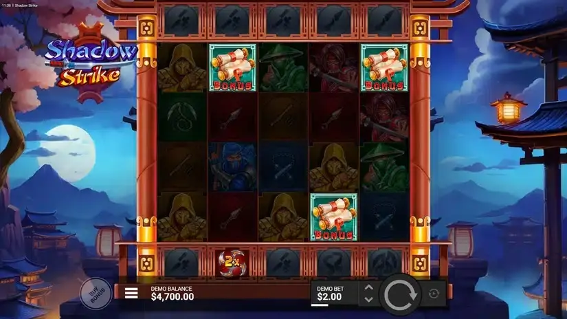 Shadow Strike slot screenshot 2