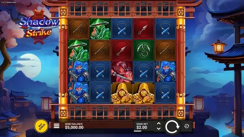 Shadow Strike slot screenshot 1