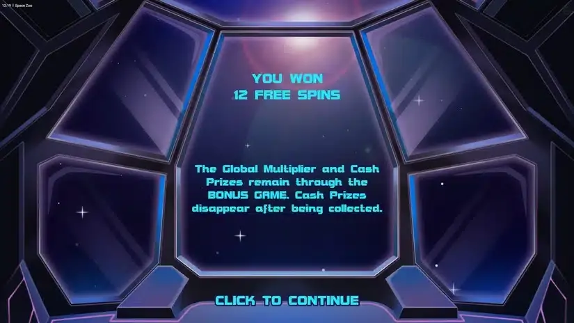 Space Zoo slot screenshot 2