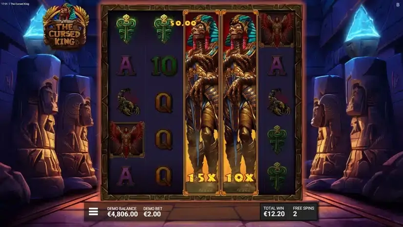 The Cursed King slot screenshot 6