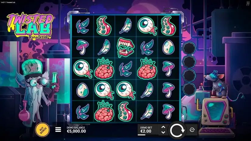 Twisted Lab RotoGrid slot screenshot 1
