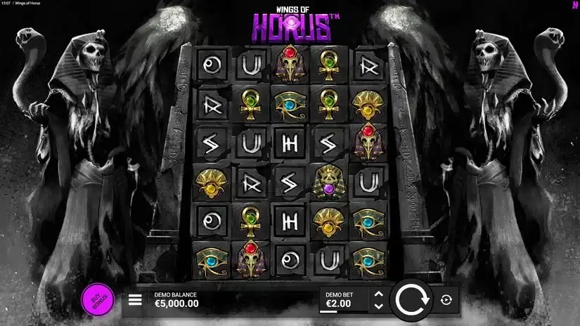 Wings of Horus slot screenshot 1