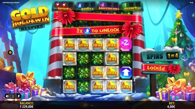 Christmas Gold Digger slot screenshot 8