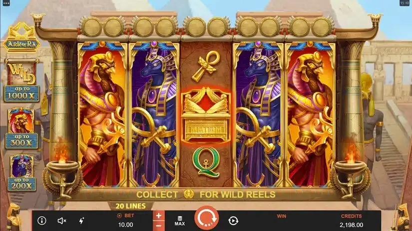 Ark of Ra slot screenshot 1